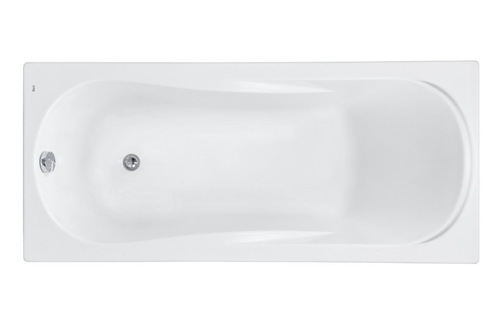 Ванна акриловая Roca Uno 160х75, прямоугольная, белая, ZRU9302869