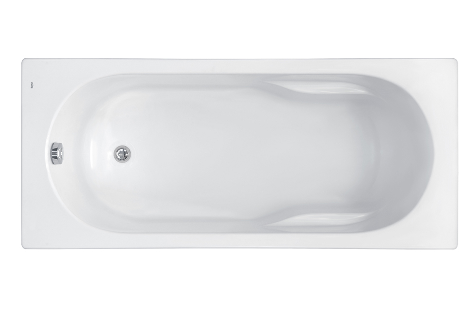 Ванна акриловая Roca Genova 160x70, прямоугольная, белая, ZRU9302973